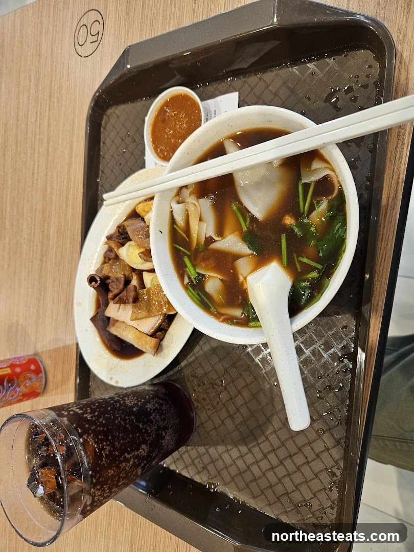 Noodles and Side Dish