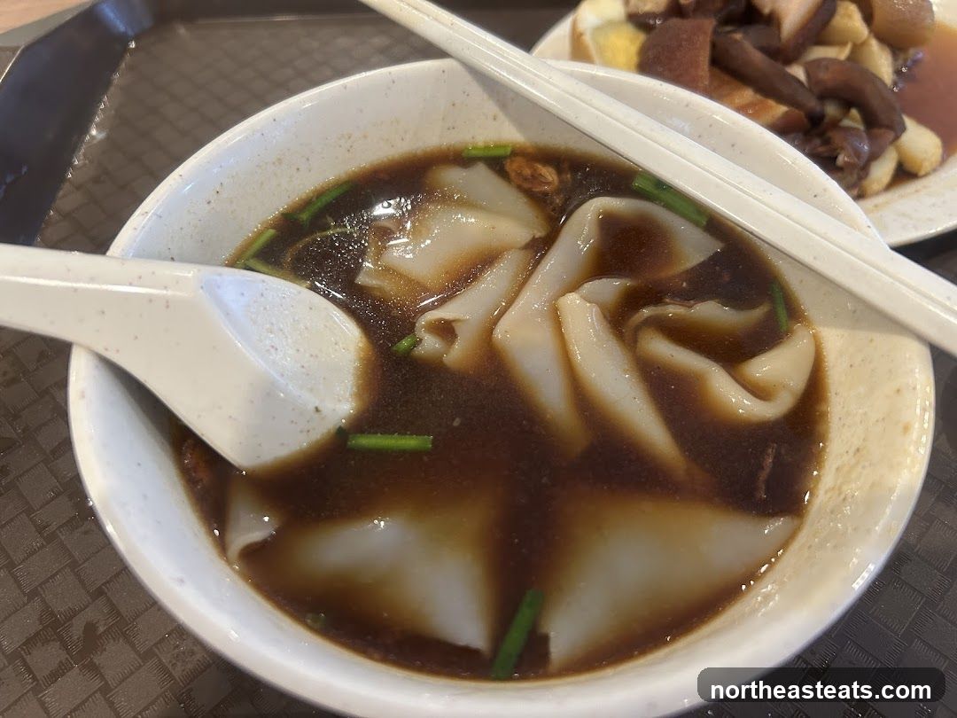 Noodle Soup with Side Dish