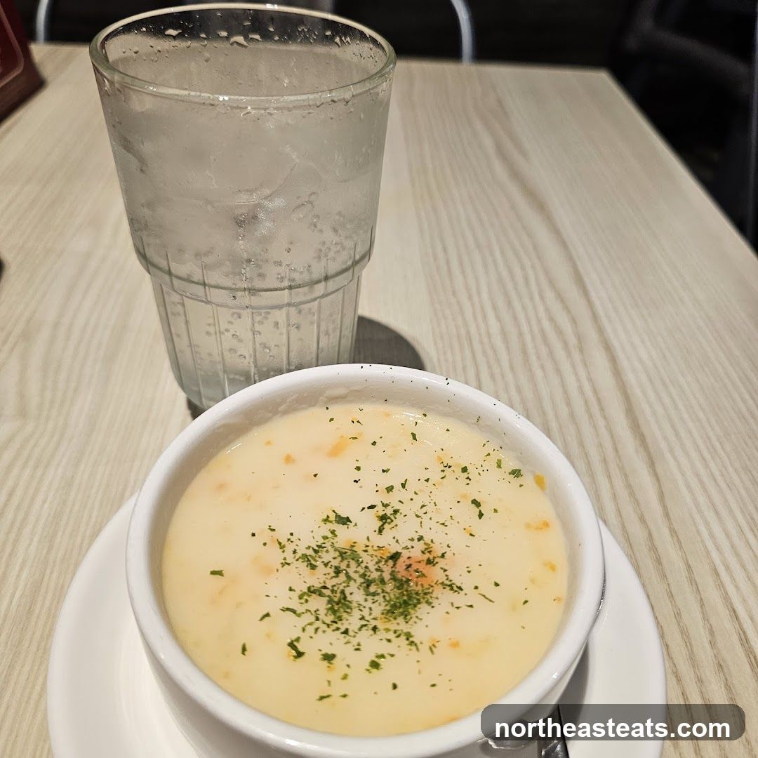 Creamy Soup and Drink