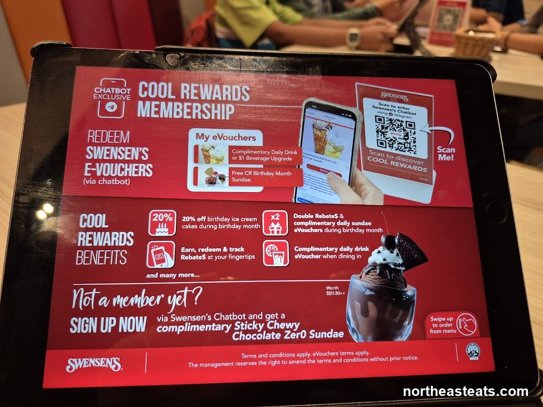 Swensen's Cool Rewards Membership Promotion