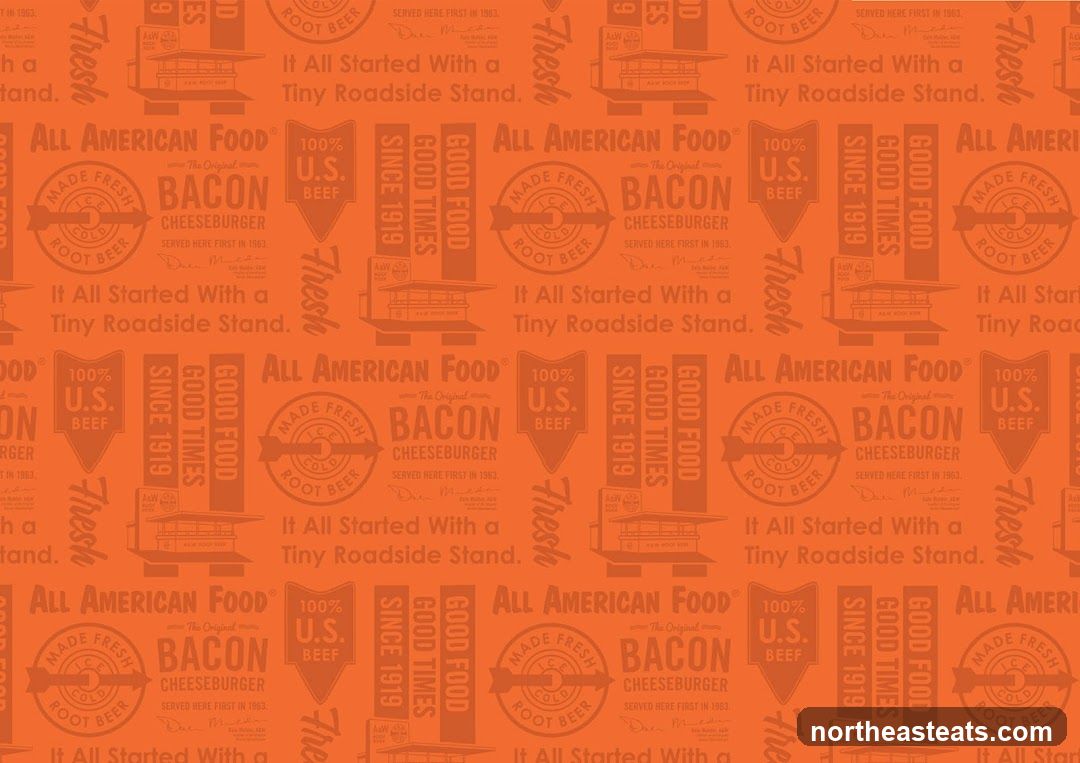A&W Branding Pattern