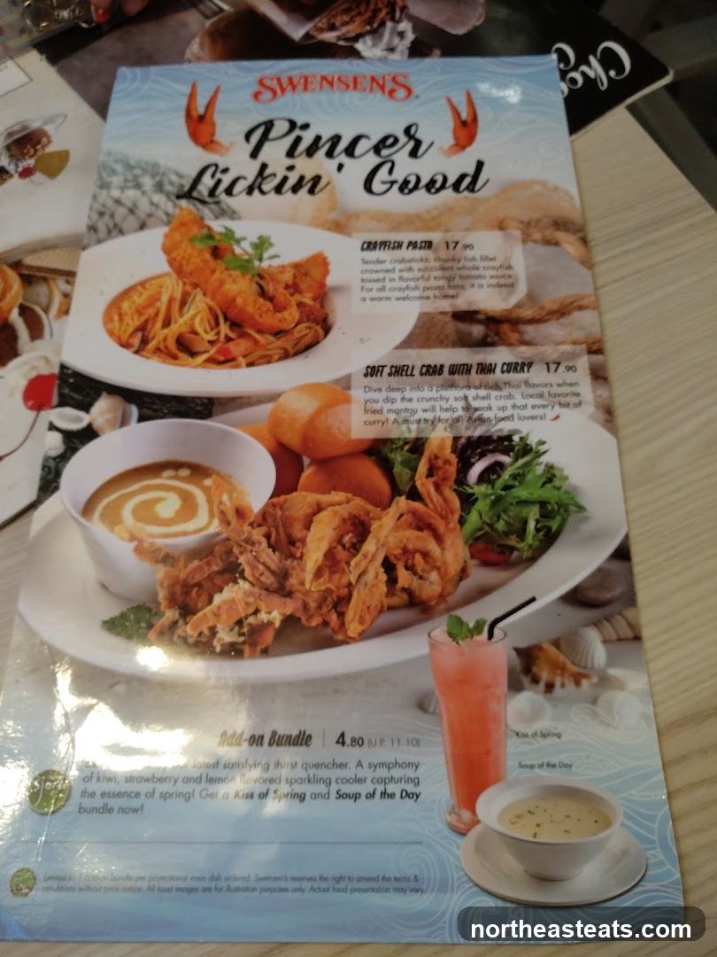 Swensen's Pincer Lickin' Good