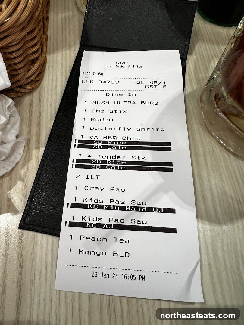 Order Receipt