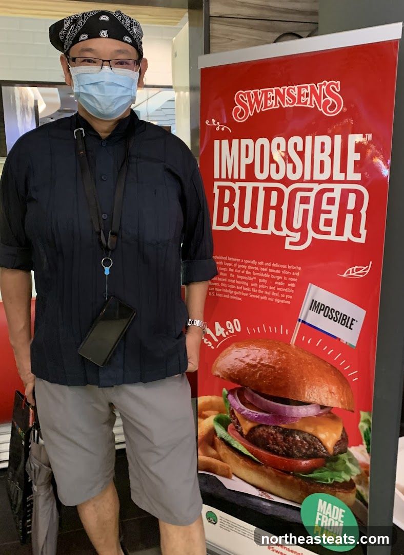 Swensen's Impossible Burger Advertisement