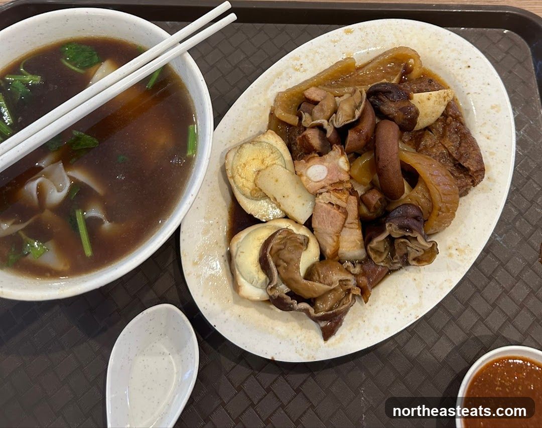 Braised Pork Belly and Noodles