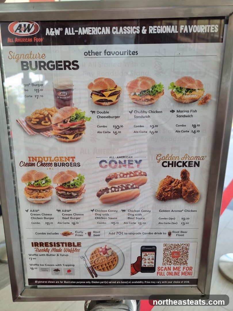 A&W All-American Classics & Regional Favourites
