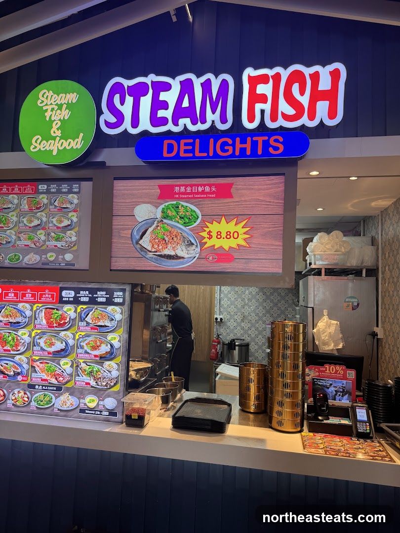 Steam Fish & Seafood Delights
