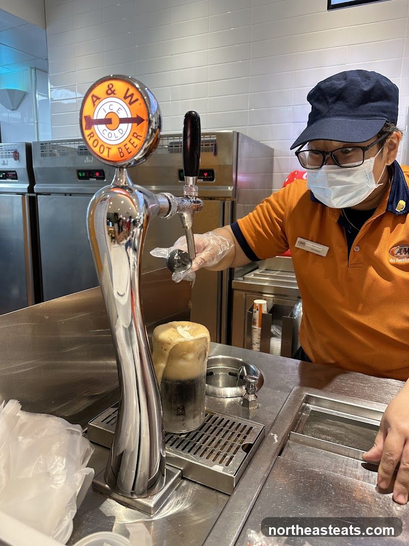A&W Root Beer Dispenser
