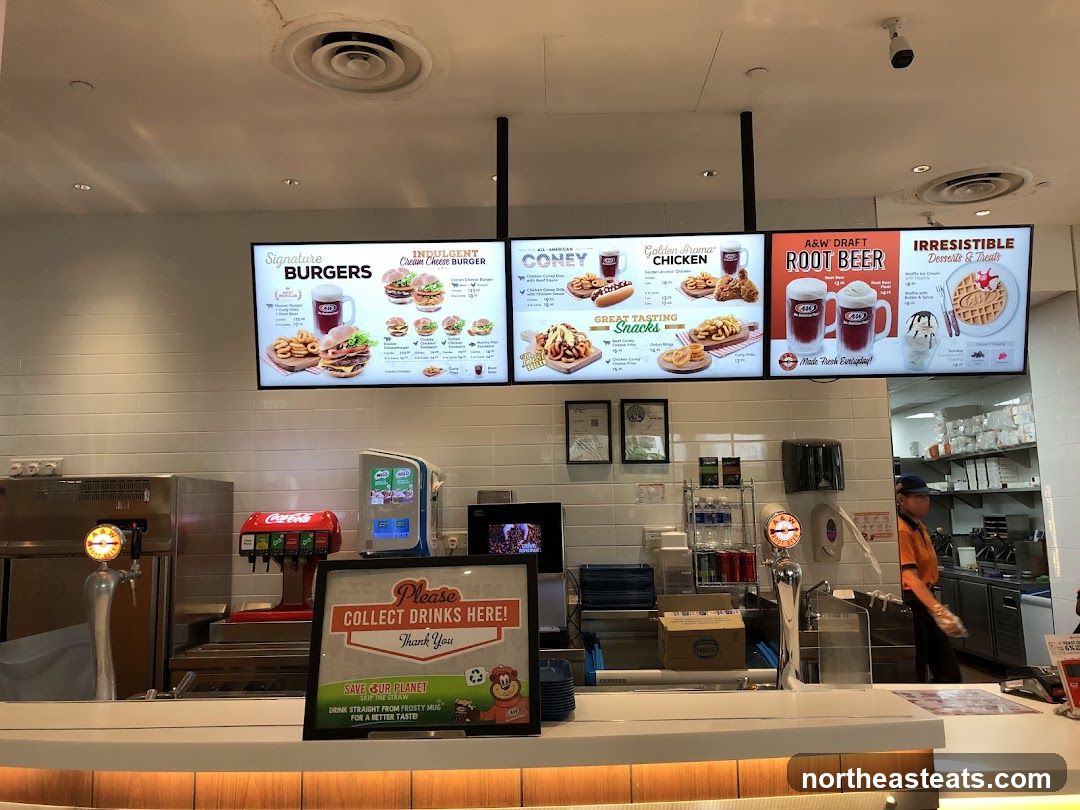 A&W Menu