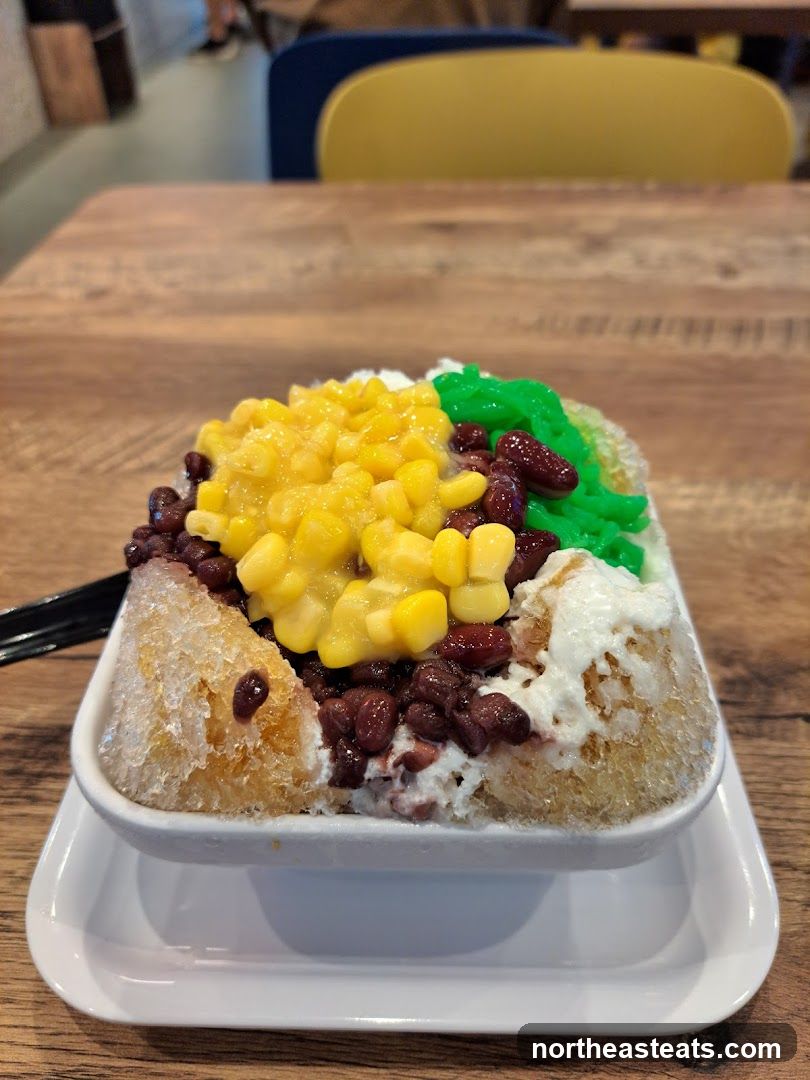 Shaved Ice Dessert