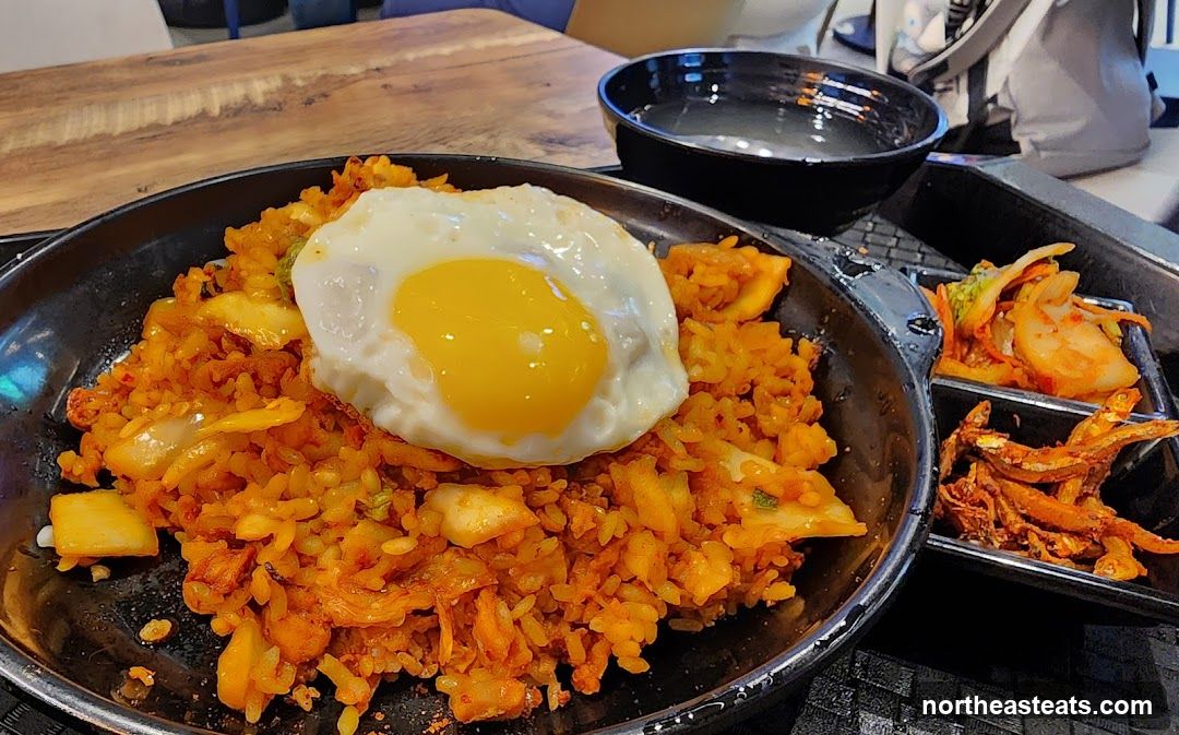 Kimchi Fried Rice with Fried Egg