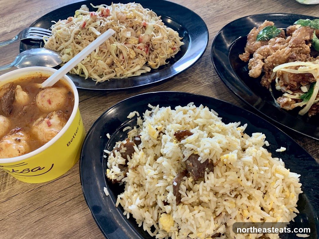 Assortment of Asian Dishes