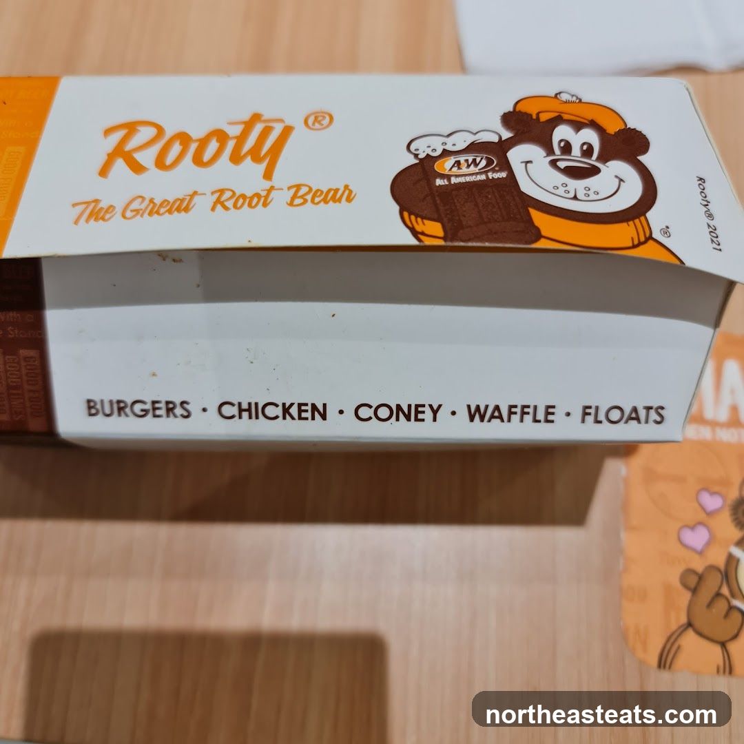 Rooty The Great Root Bear Food Box