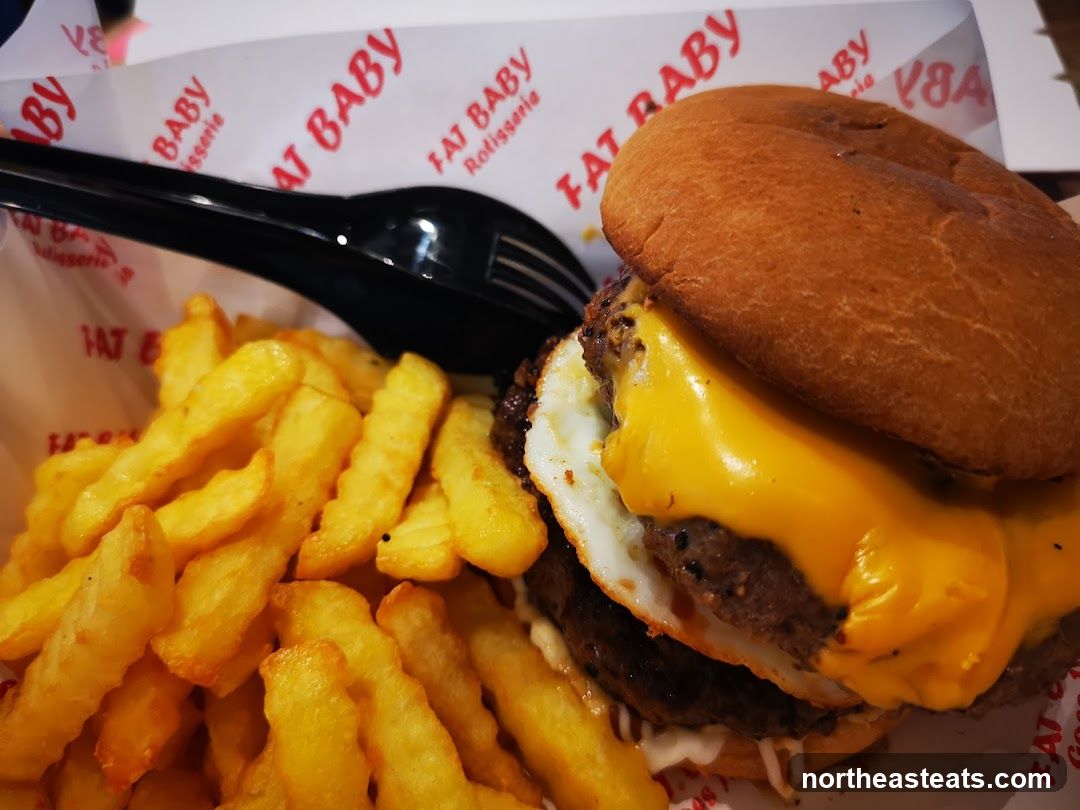 Burger and Fries