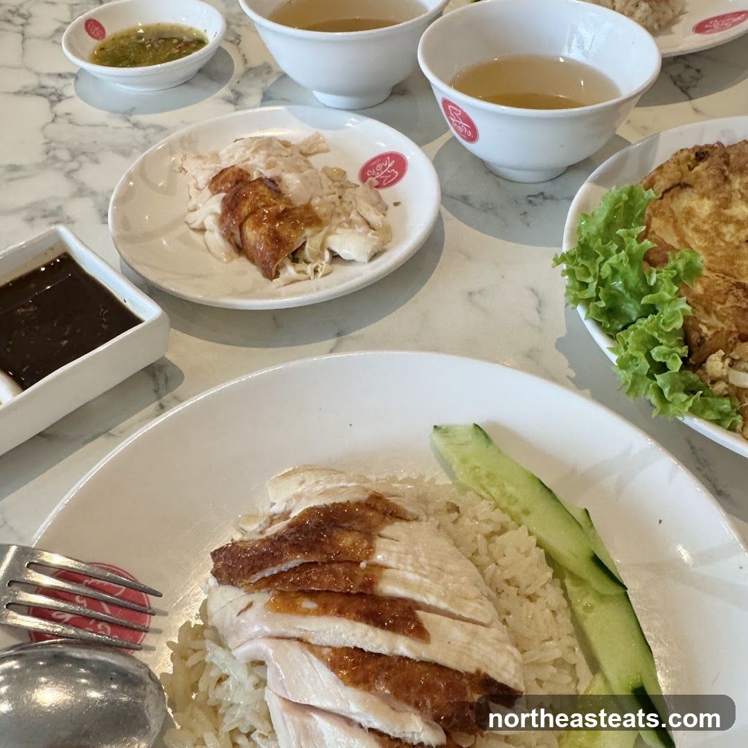Hainanese Chicken Rice