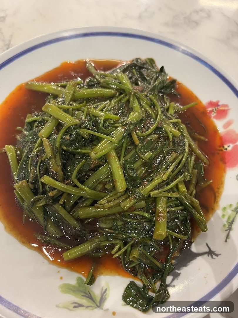 Stir-fried Water Spinach