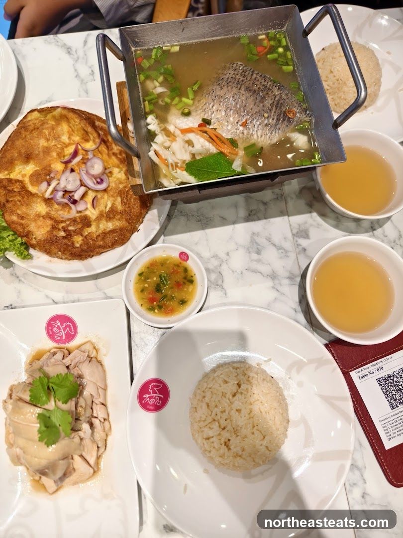 Thai Food Spread