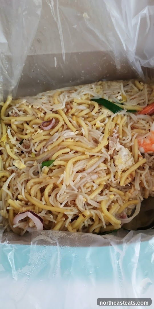 Noodles with Shrimp and Squid