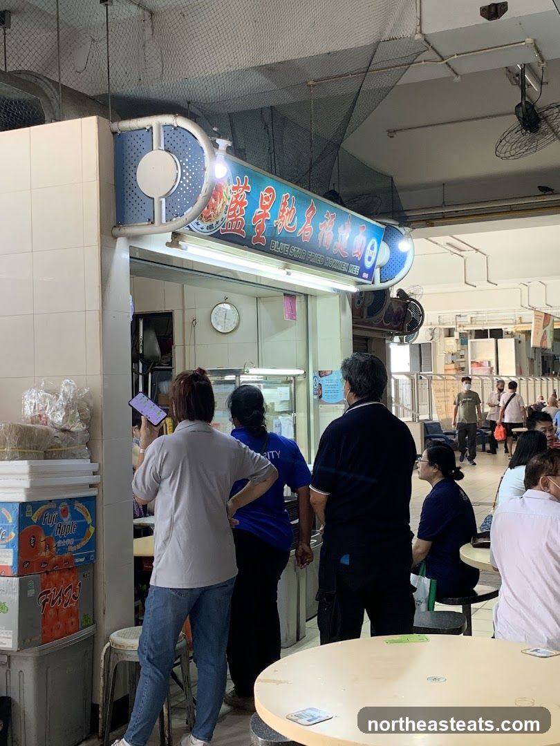 Blue Star Fried Hokkien Mee 藍星馳名福建面 (#02-26)