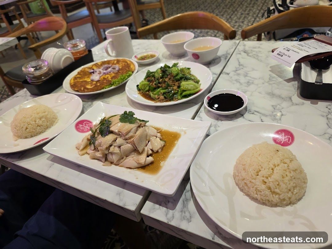 Hainanese Chicken Rice Meal