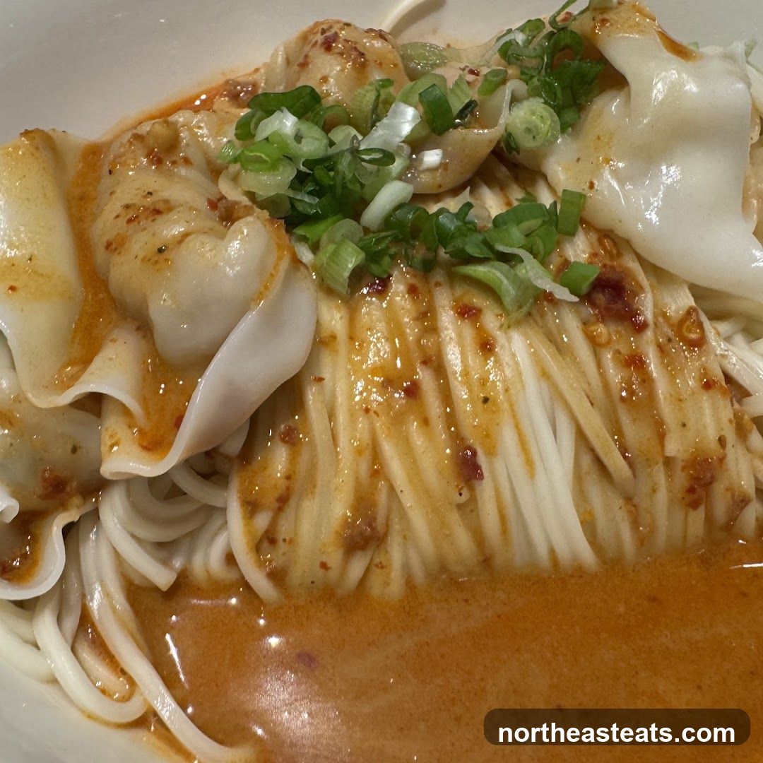 Spicy Wonton Noodles