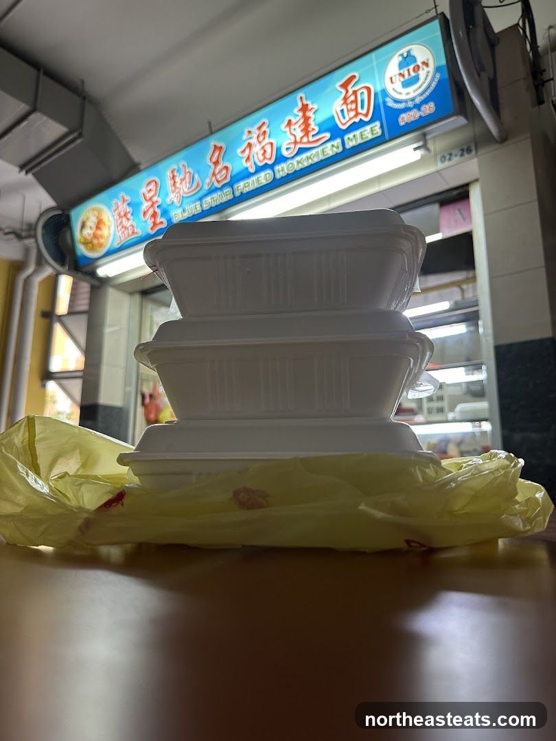 Takeaway Containers and Bag
