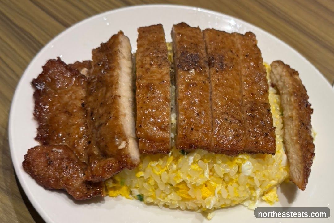Pork Chop with Fried Rice