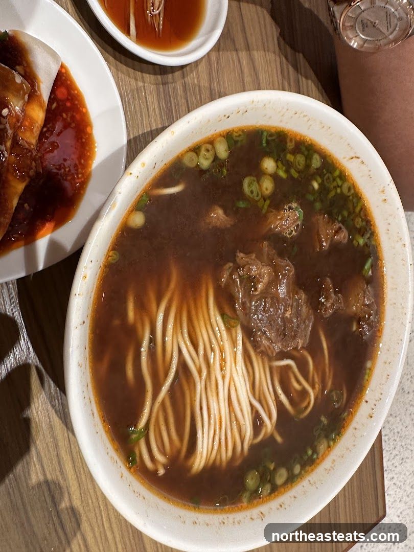 Beef noodle soup