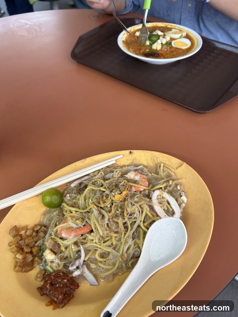 Noodles and Soup Dish