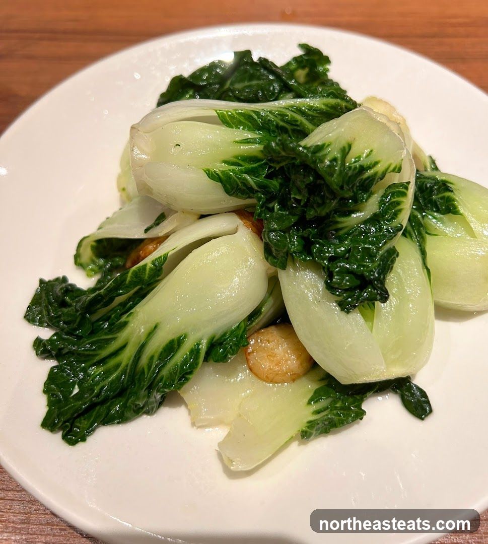 Stir-fried Bok Choy