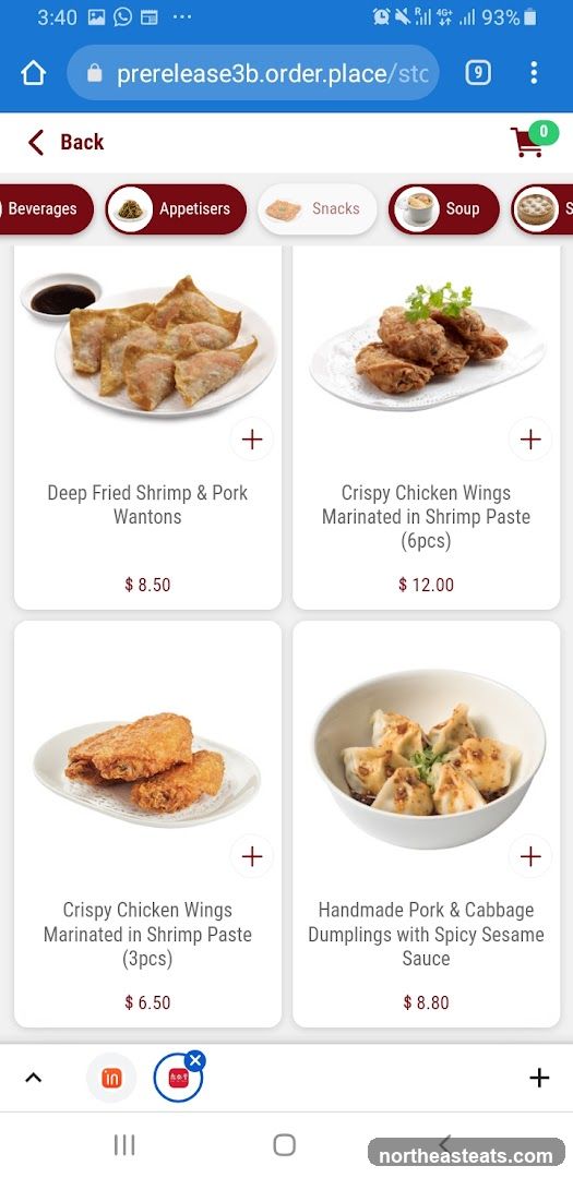 Appetisers