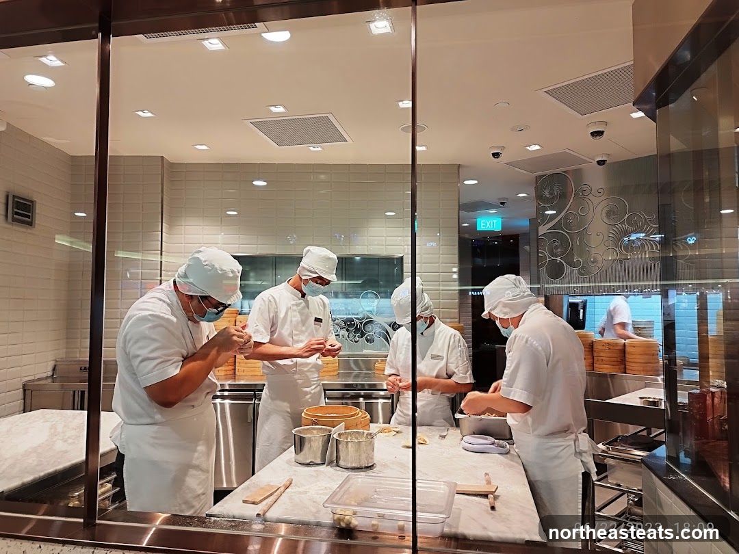 Chefs preparing food