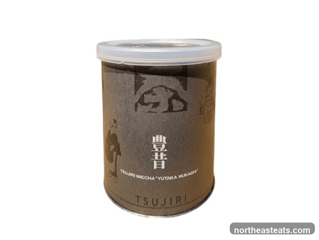 Tsujiri Matcha Can