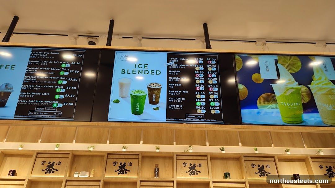 Tsujiri Menu