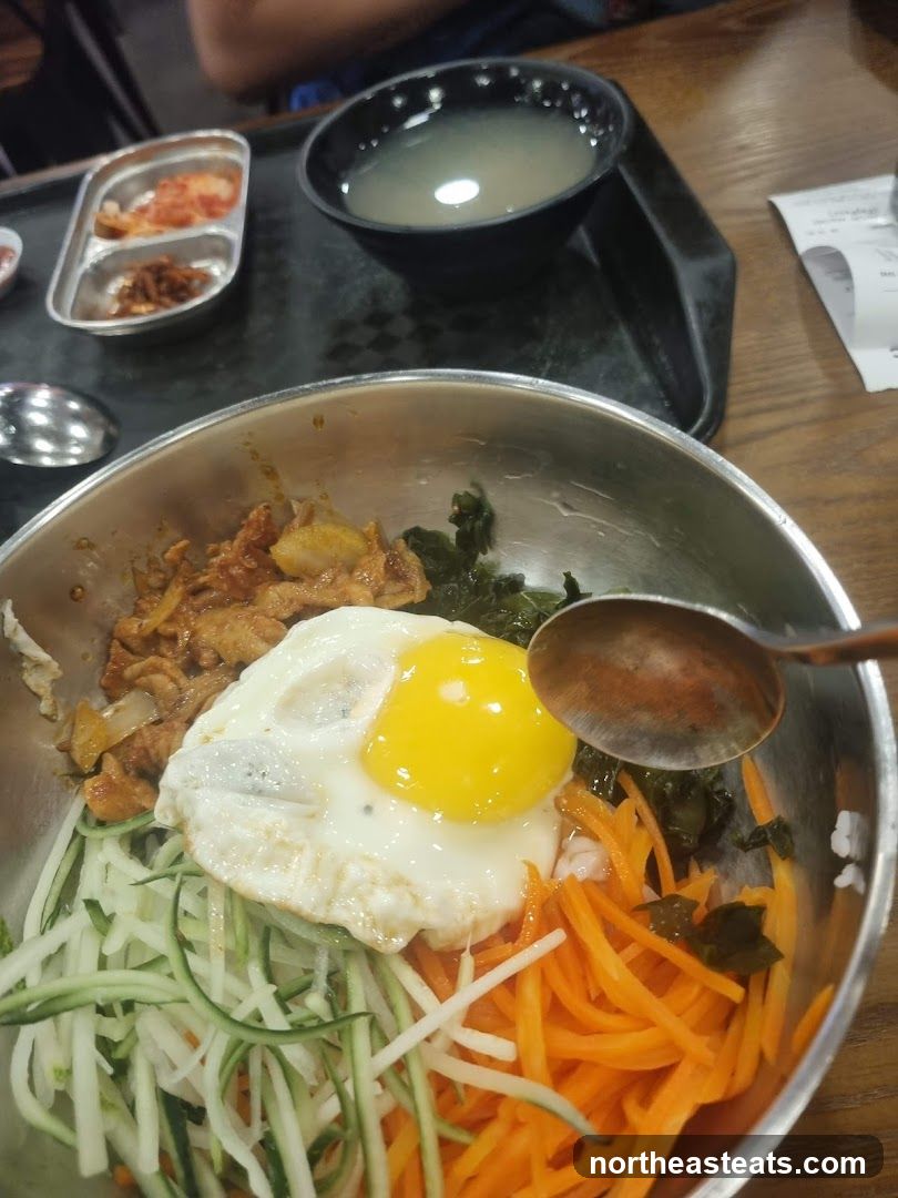 Bibimbap with Side Dishes