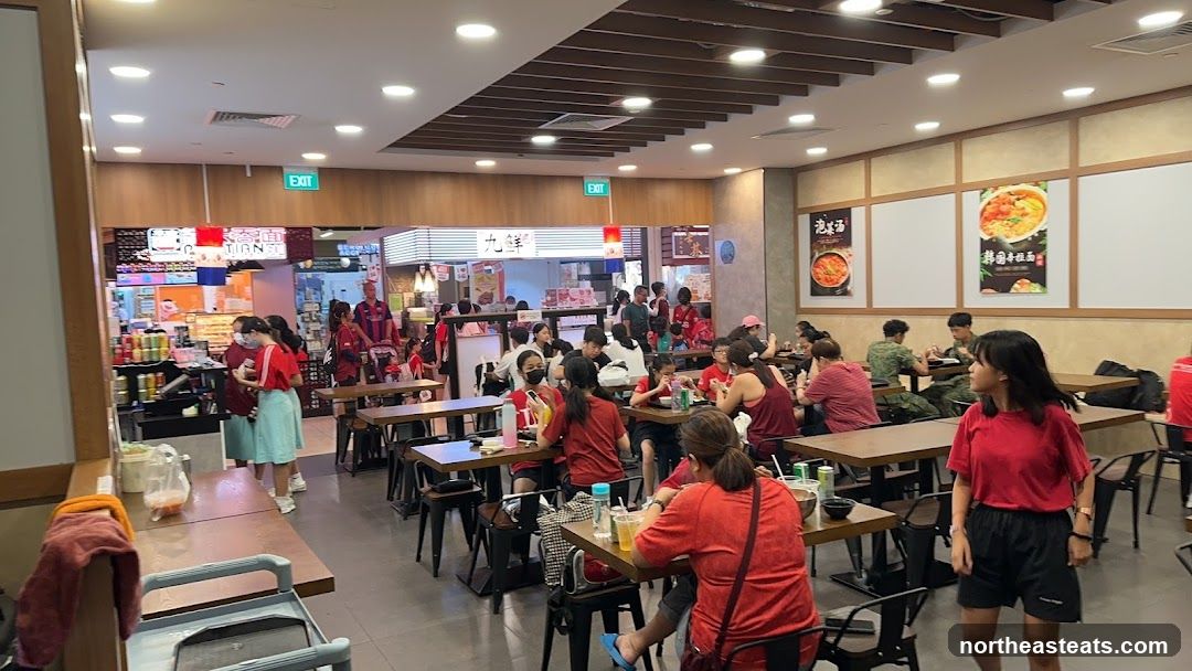 Busy Food Court