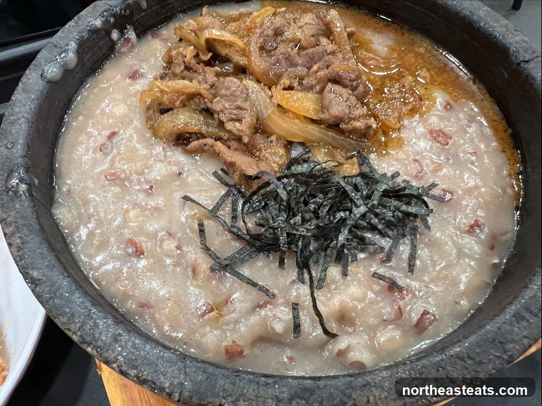 Beef and Rice Porridge