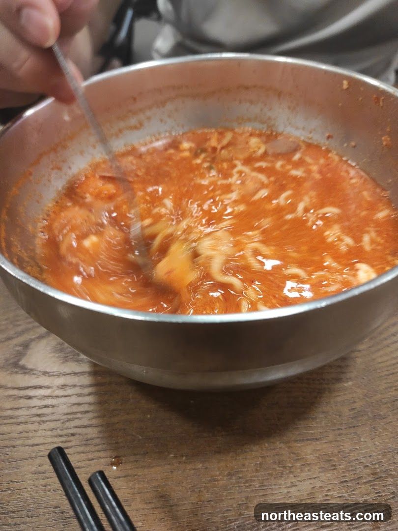 Spicy Noodle Soup