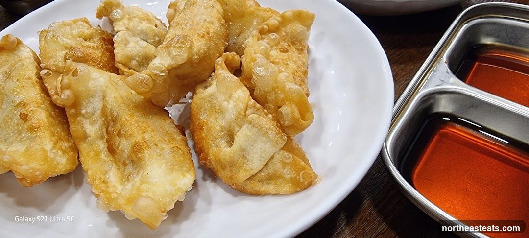 Fried Dumplings with Dipping Sauce