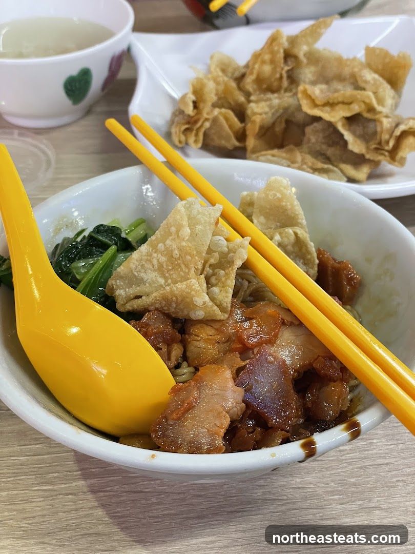Noodles with Char Siu and Wontons