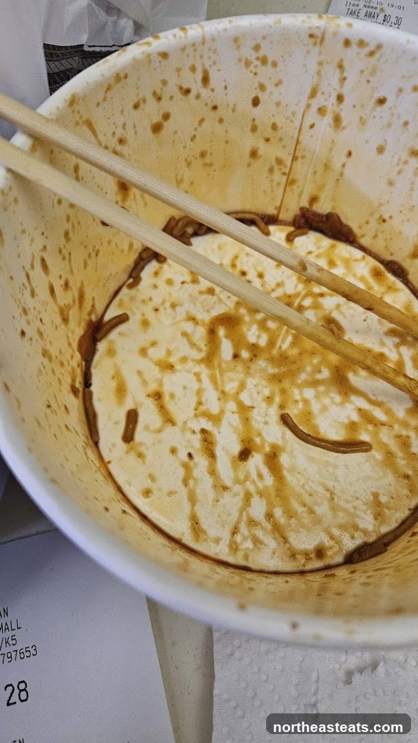 Empty Noodle Bowl