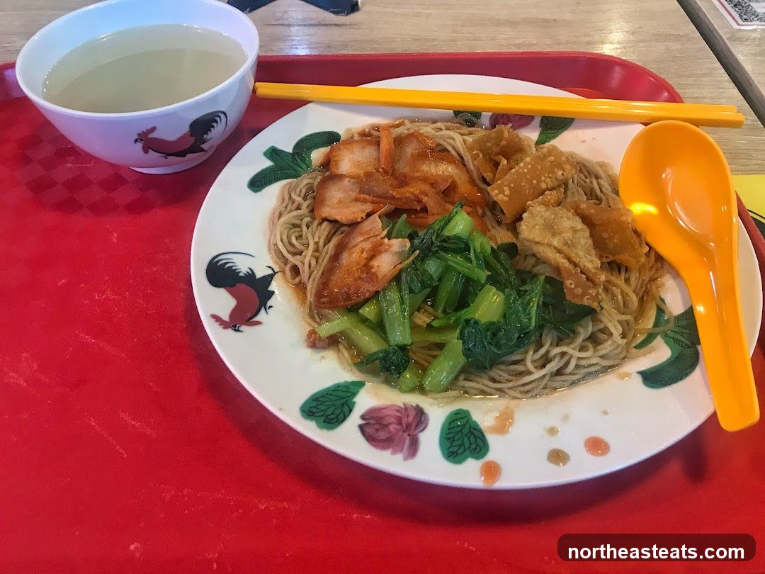 Noodles with Char Siu and Wontons
