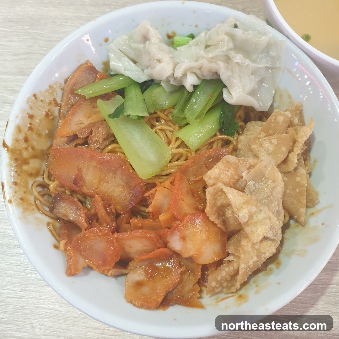 Noodles with Char Siu and Wontons