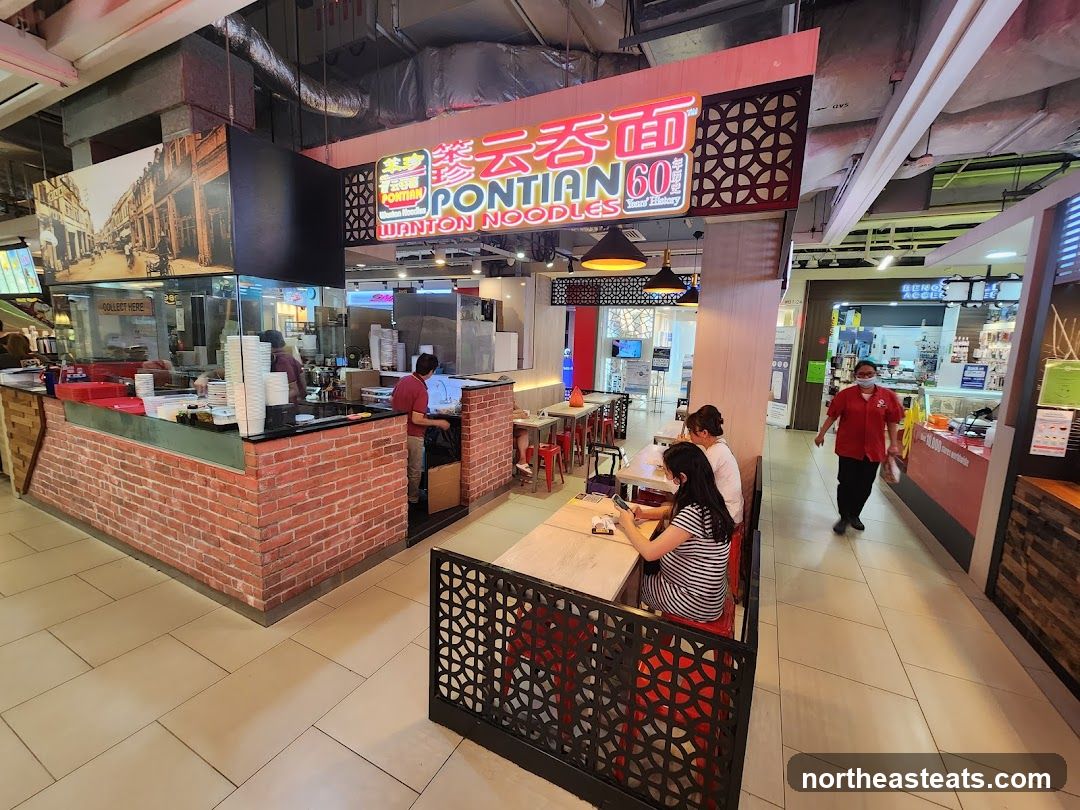 Food Stall in a Mall
