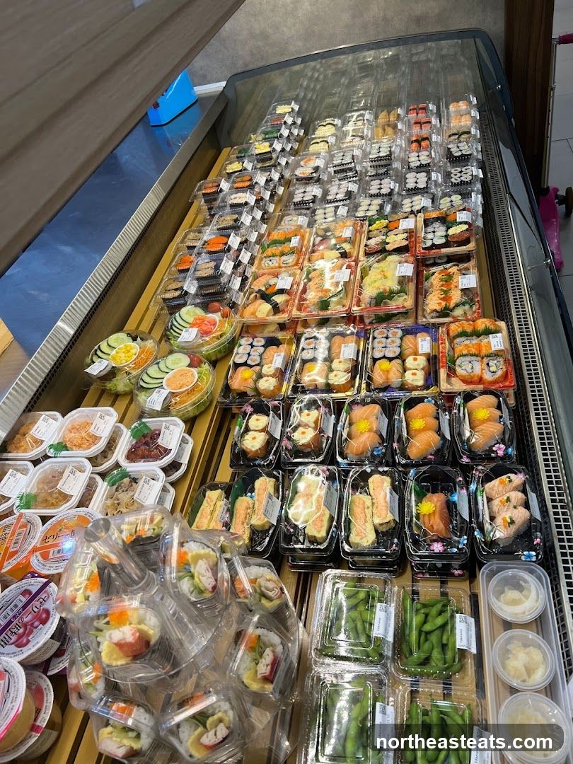 Pre-packaged Sushi and Side Dishes