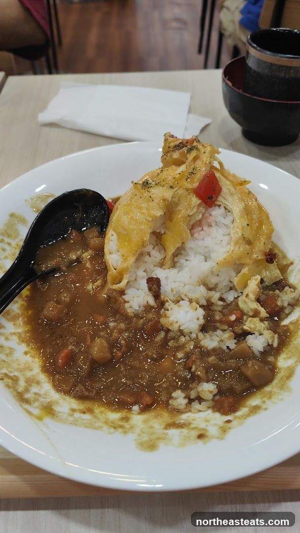 Omurice with Curry