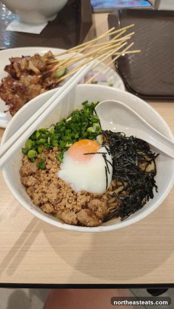 Noodle Bowl with Satay