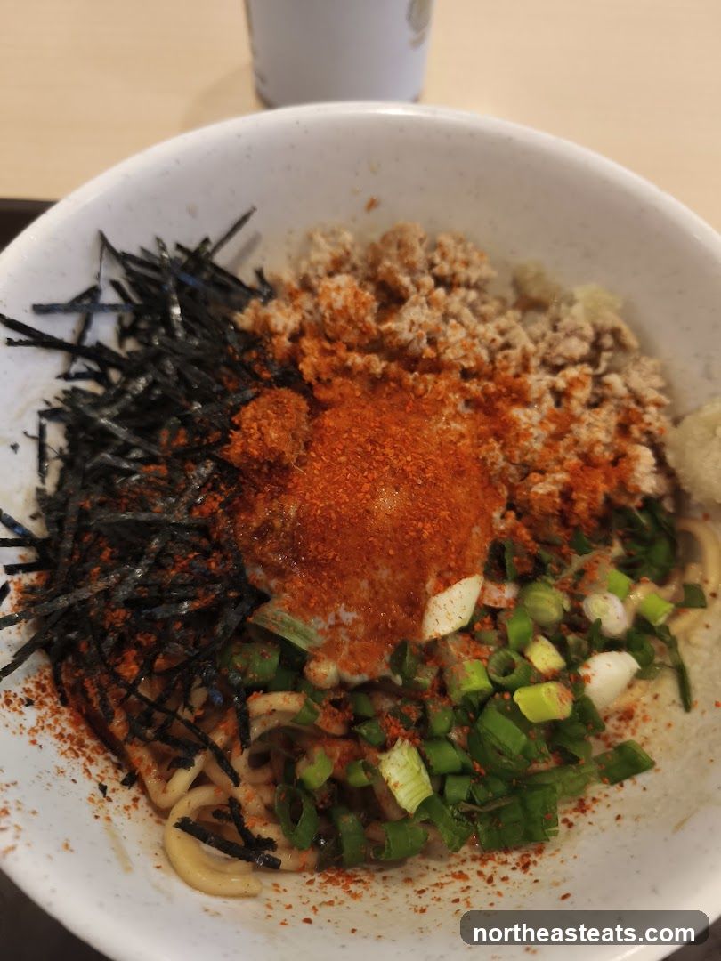 Noodle Bowl with Toppings