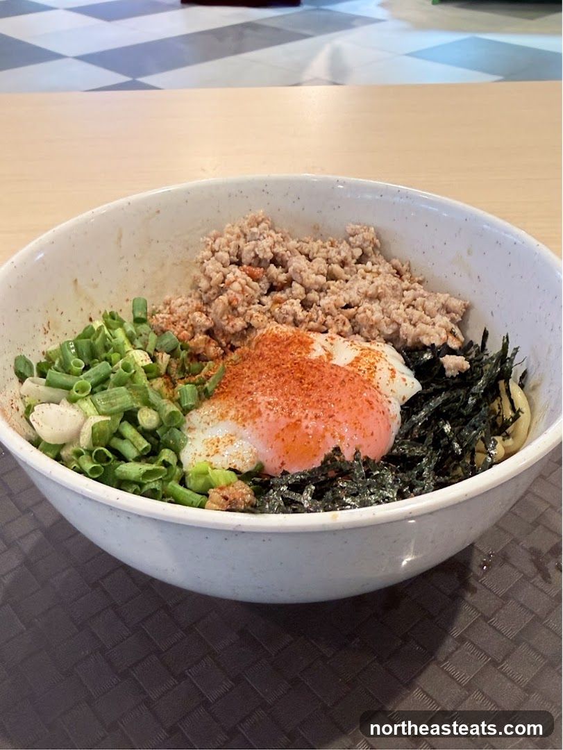 Noodle Bowl with Toppings