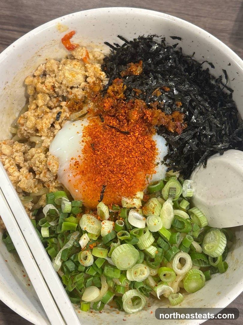 Noodle Bowl with Toppings